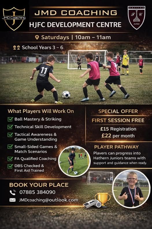 HJFC Development Centre flyer
